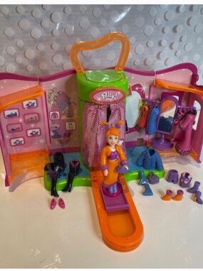 Vintage Polly Pocket Quik-Clik 👗👜Boutique